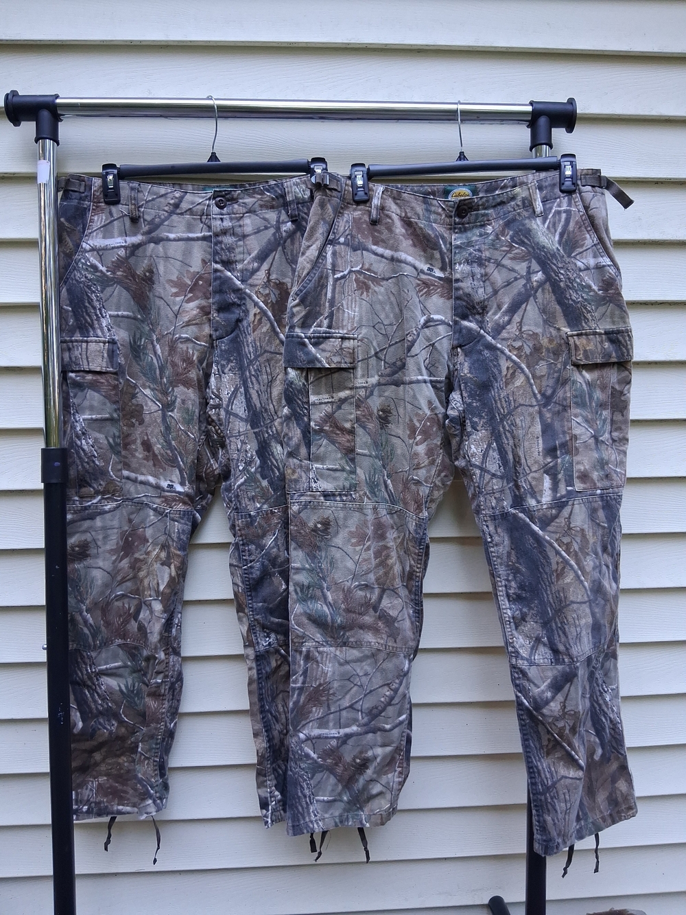 Cabela's Men's Real Tree Camouflage Pants Size Large 40X30 Set Of 2